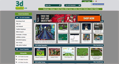 Desktop Screenshot of 3d-oyunlar.co